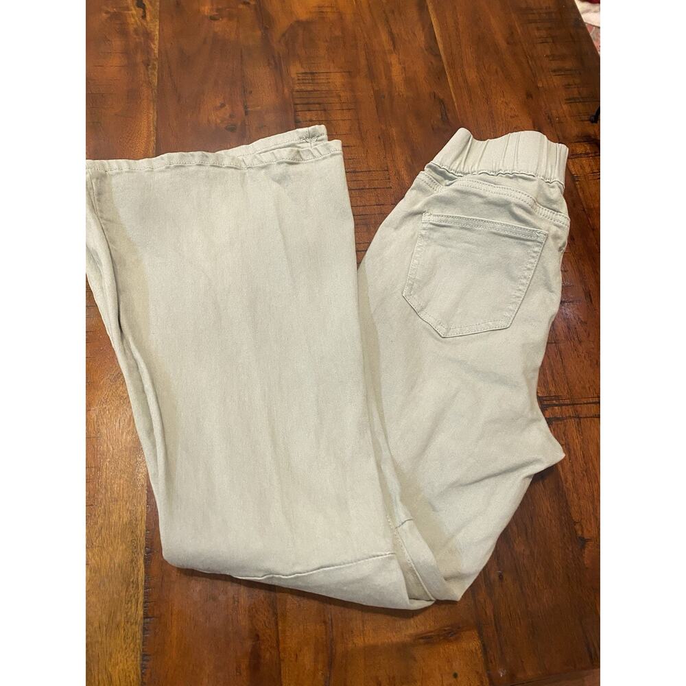 Sidefeel Women's Flare Jeans Strenchy Elastic High Waisted Pants Size 8 - Picture 4 of 6